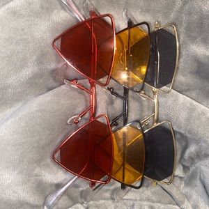 Three pack of sunglasses